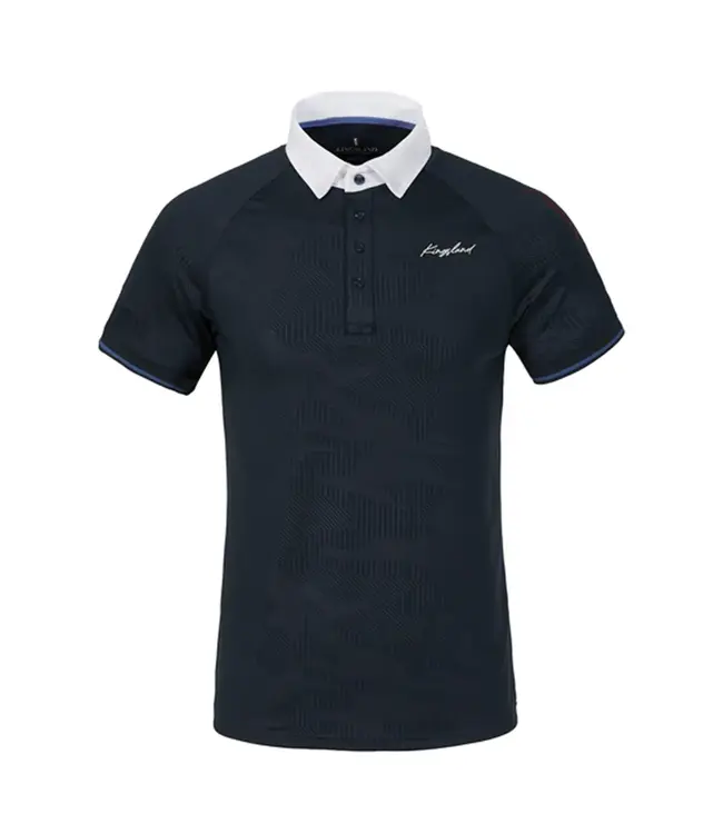 KINGSLAND 'OLIVER' MENS SS SHOW SHIRT - Navy