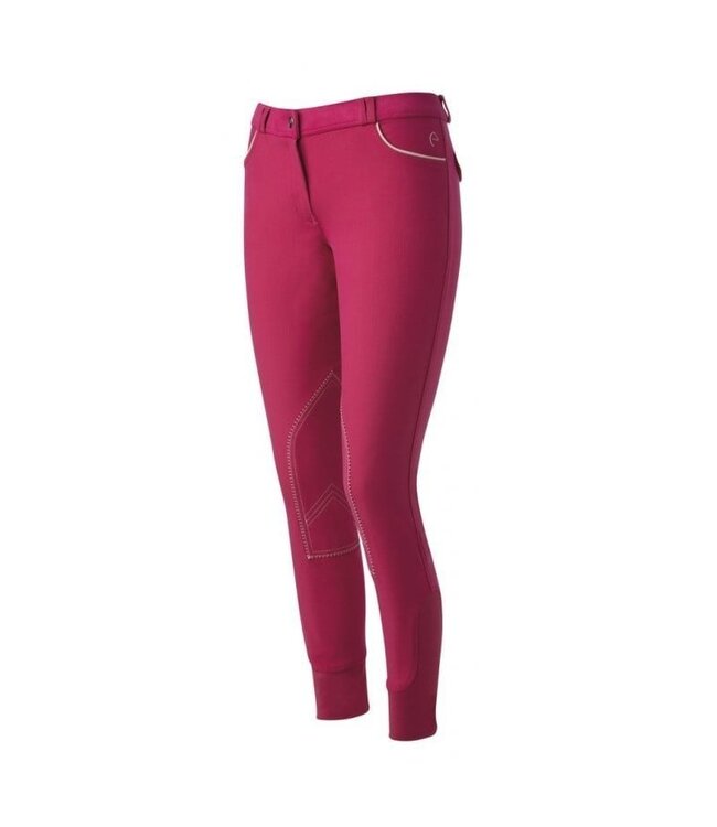 EQUITHEME 'VERONA' LADIES BREECHES - Raspberry