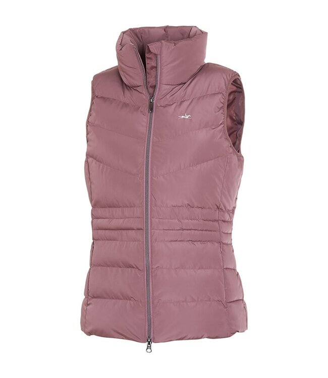SCHOCKEMOHLE GILET 'MERLE' STYLE - Rose Taupe