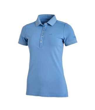 Schockemohle SCHOCKEMOHLE 'MADLIN' LADIES SS POLO - Cloud Blue