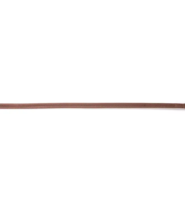 TRUST EQUESTRIAN SAMORIN 1/2INCH RUBBER REINS - Brown