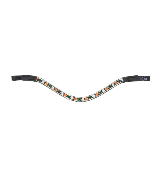 DAPPLE 'IRISH' BROWBAND - Brown