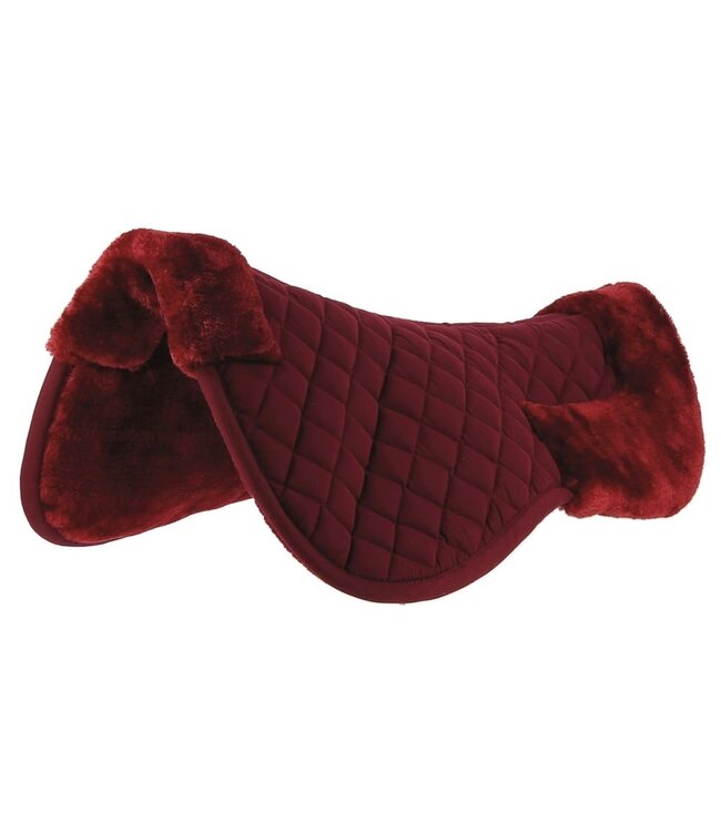 RIDING WORLD BACK PAD - Burgundy