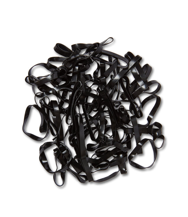 GLAS EQUINE PLAITING BANDS - Black