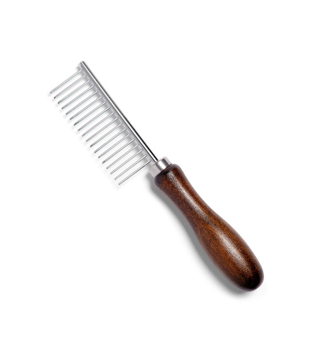 GLAS EQUINE WOODEN PLAITING COMB