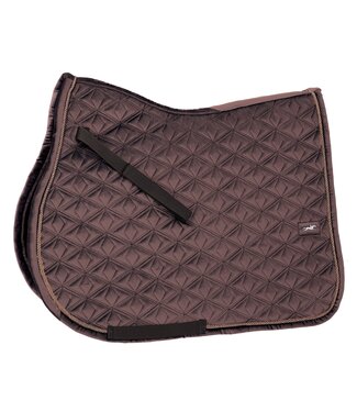 Schockemohle SCHOCKEMOHLE AW25 SP VELVET S STYLE SADDLE PAD - Hazel Schockemohle SCHOCKEMOHLE AW25 SP VELVET S STYLE SADDLE PAD - Hazel