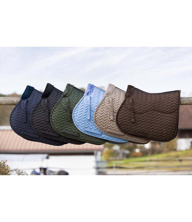 COVALLIERO AW24 SADDLE PAD - Dark Navy