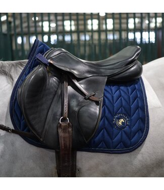 Sandstorm Equestrian SANDSTORM VELVET SADDLE PAD GP - Sapphire