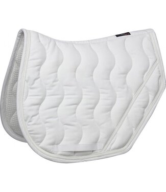 Equithème EQUITHÈME 'JUMP' SADDLE PAD - White/Shiny White