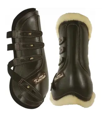 Kentaur KENTAUR 'CAMBRIDGE' LEATHER FRONT BOOTS - Brown