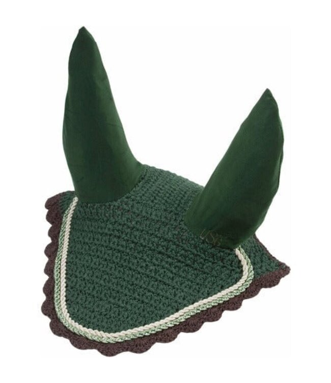 USG 'ELEGANT' FLY VEIL- Green/Brown