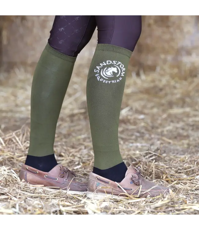 SANDSTORM SHOW SOCKS - Olive Green