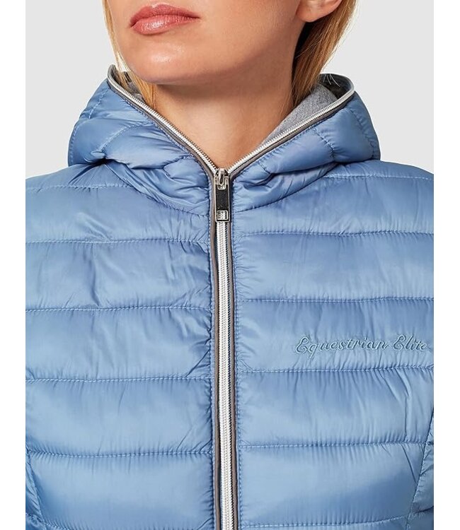HKM 'ELLA' QUILTED JACKET - XS Smoke Blue