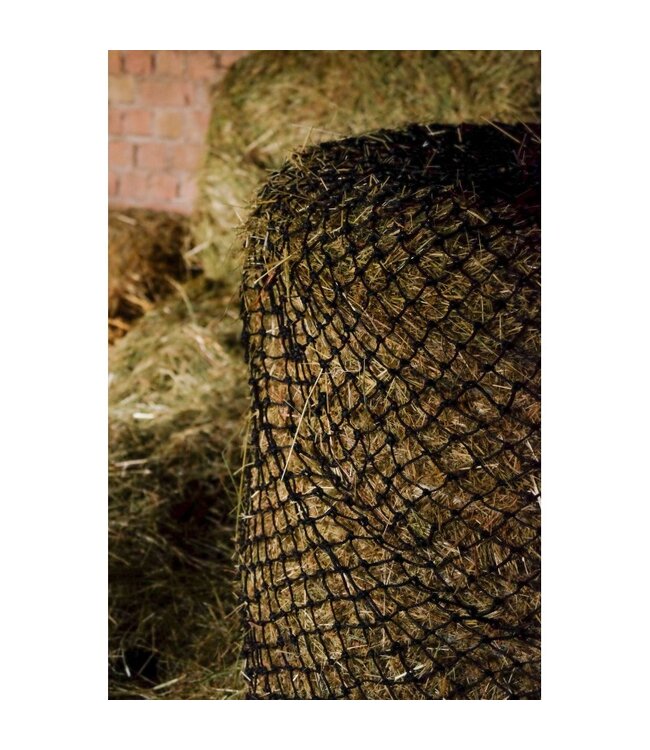 HIPPOTONIC ROUND BALE HAYNET - Black