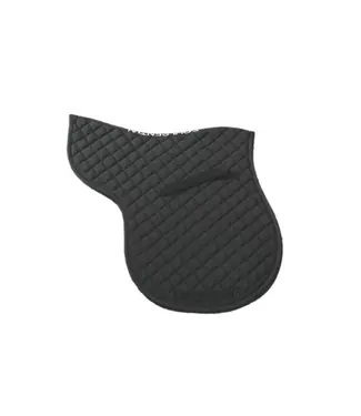 EquiSential EQUISENTIAL COTTON QUILTED NUMNAH - Black