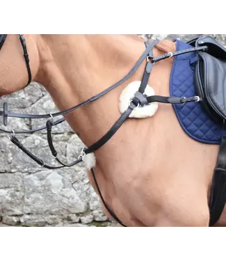 Mackey MACKEY CLASSIC 5-POINT BREASTPLATE - Black