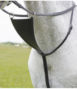 Mackey MACKEY CLASSIC BIB MARTINGALE - Black