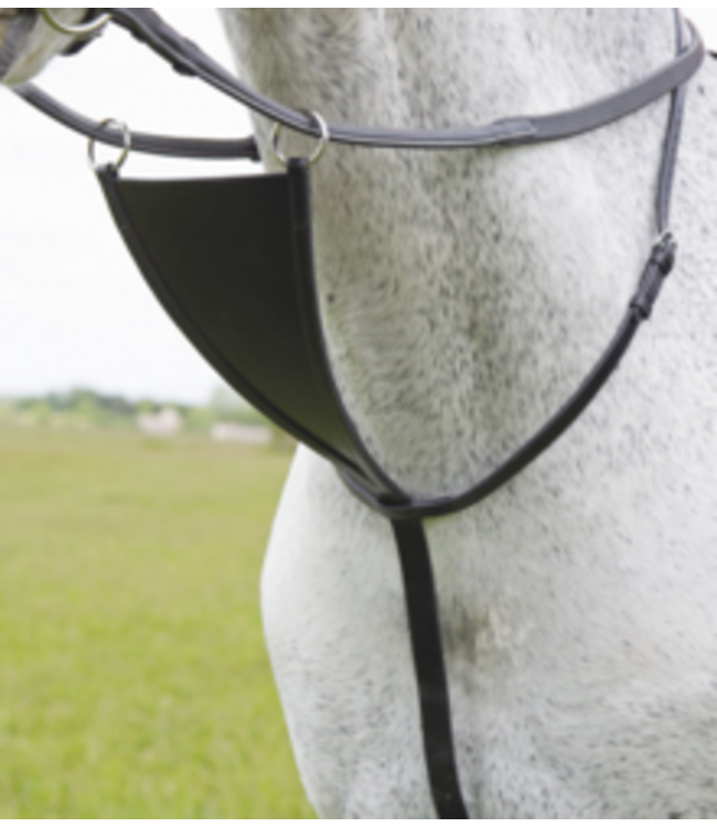 MACKEY CLASSIC BIB MARTINGALE - Black