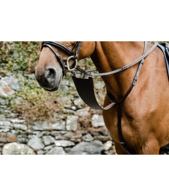 MACKEY CLASSIC BIB MARTINGALE - Brown