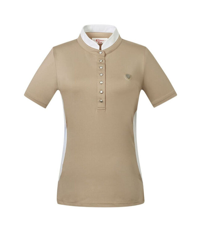 COVALLIERO LADIES COMPETITION SHIRT - Sand
