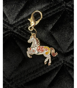 CAROUSEL HORSE BRIDLE CHARM