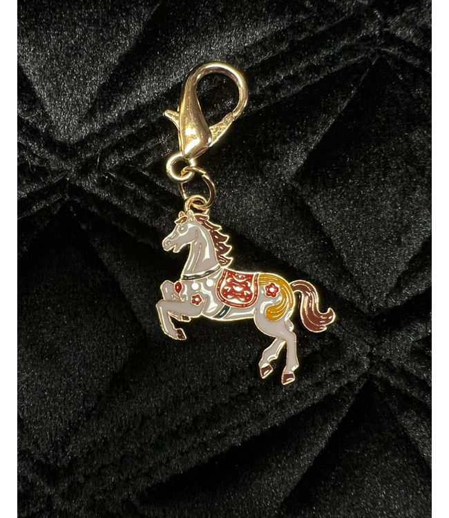 CAROUSEL HORSE BRIDLE CHARM