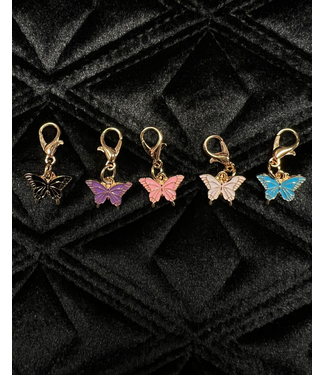 BUTTERFLY BRIDLE CHARM