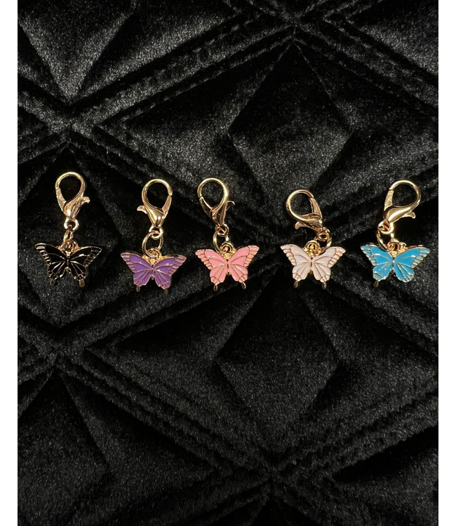 BUTTERFLY BRIDLE CHARM