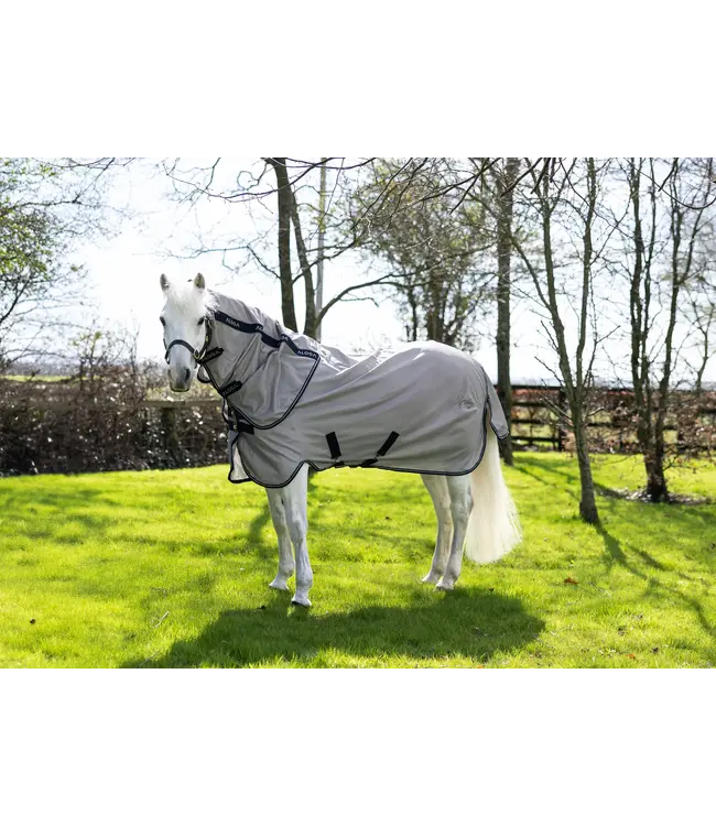 ALOGA PONY FLY SHEET - Grey & Navy