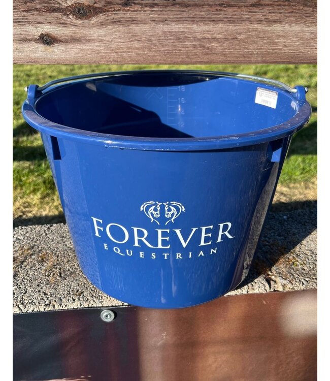 FOREVER EQUESTRIAN SHOW BUCKET - Blue