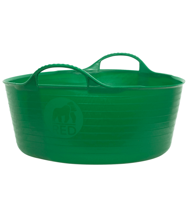 RED GORILLA SMALL SHALLOW TUB - 15L