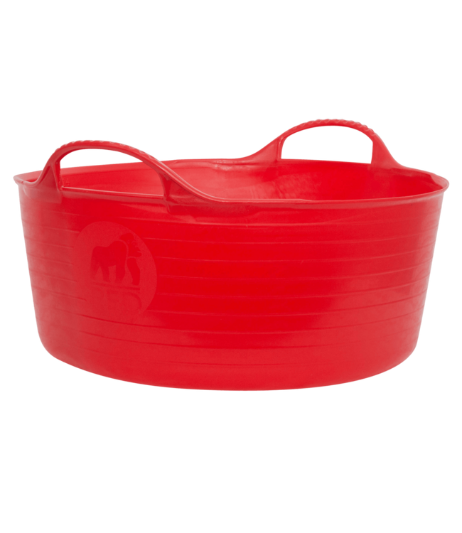 RED GORILLA SMALL SHALLOW TUB - 15L
