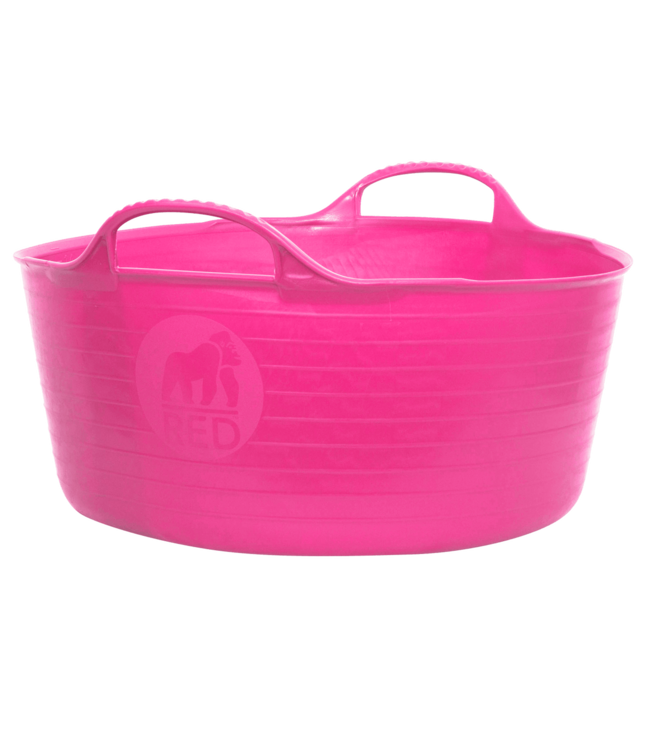 RED GORILLA SMALL SHALLOW TUB - 15L