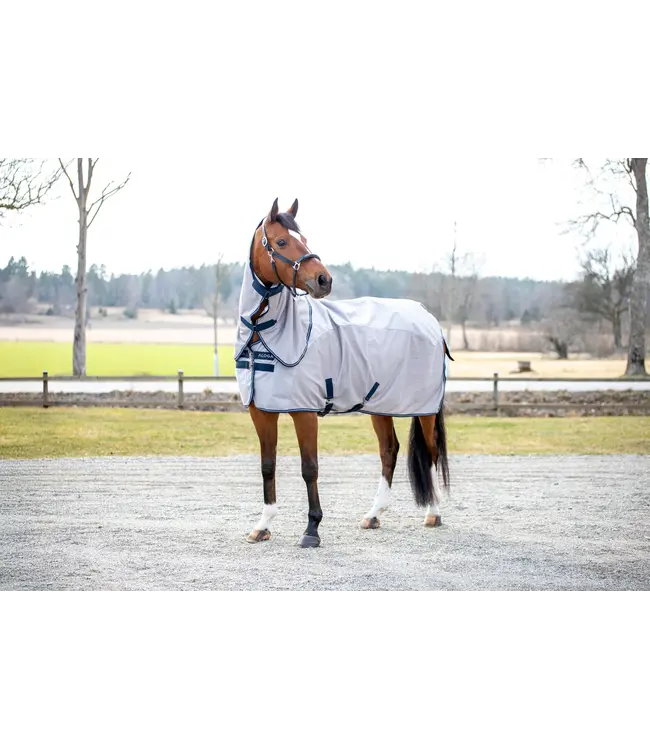 ALOGA FLY DRY SHEET - Grey & Navy