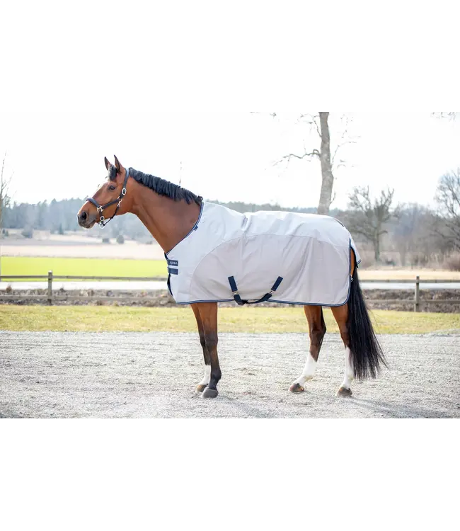 ALOGA FLY DRY SHEET - Grey & Navy
