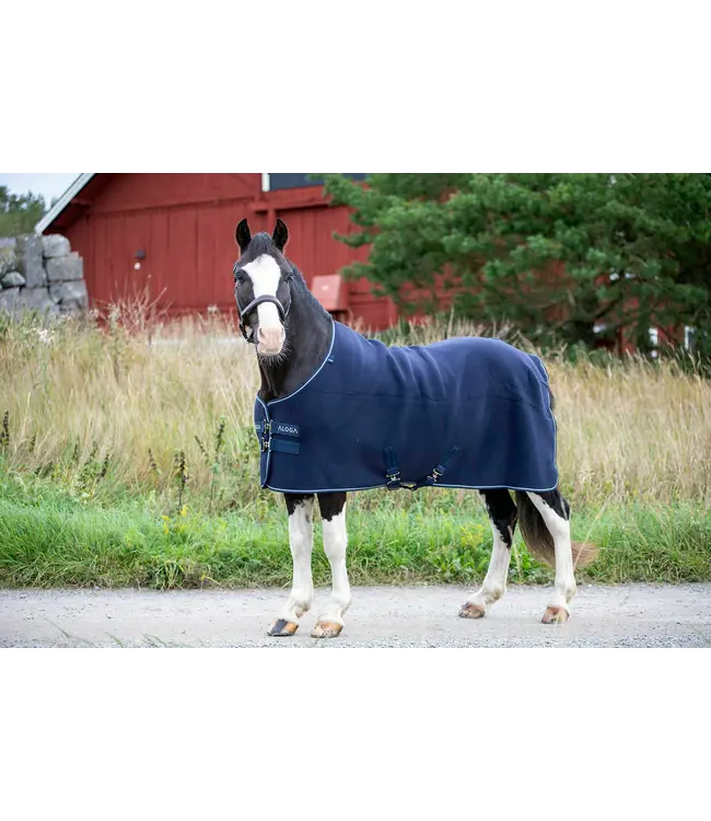 ALOGA PONY PRO FLEECE - Navy & Silver