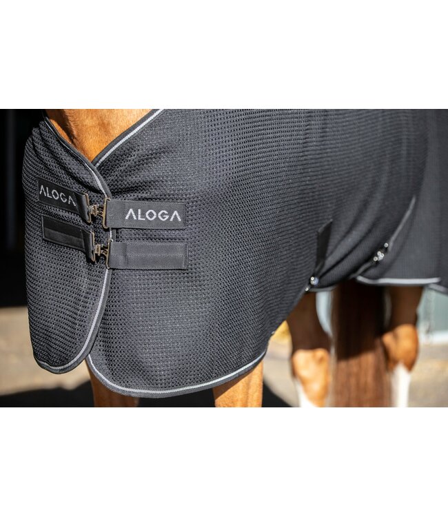 ALOGA WAFFLE COOLER - Navy & Silver