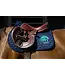 Aloga ALOGA JUMPING SADDLE PAD with Logo - Navy & Silver