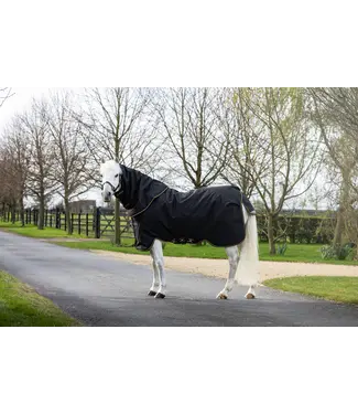 Aloga ALOGA PONY PRO TURNOUT 200g & HOOD - Black & Orange