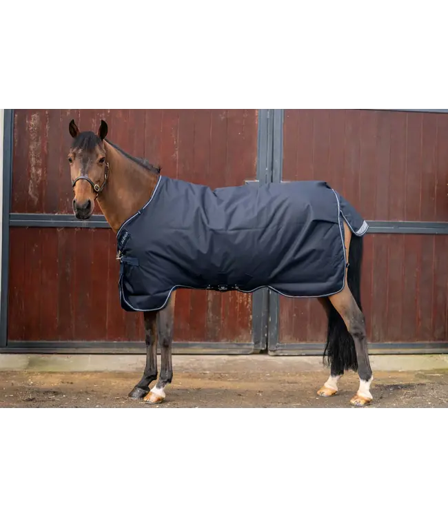 ALOGA PONY PRO TURNOUT 0g & HOOD - Navy & Silver