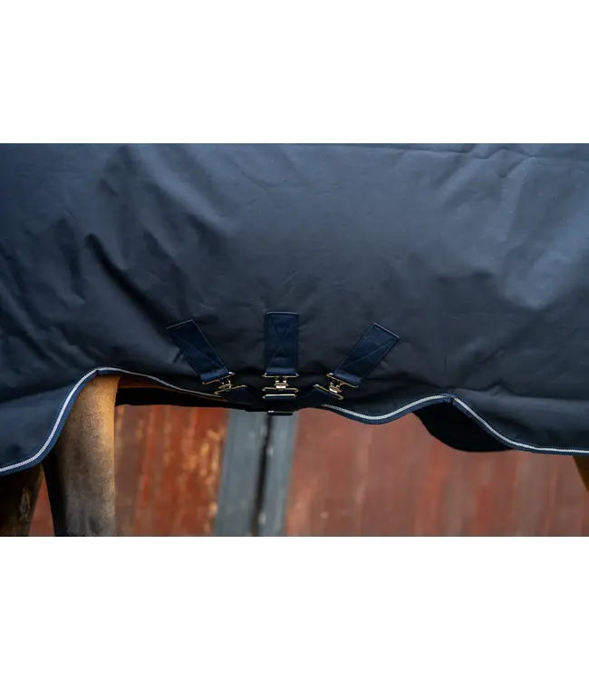 ALOGA PONY PRO TURNOUT 0g & HOOD - Navy & Silver