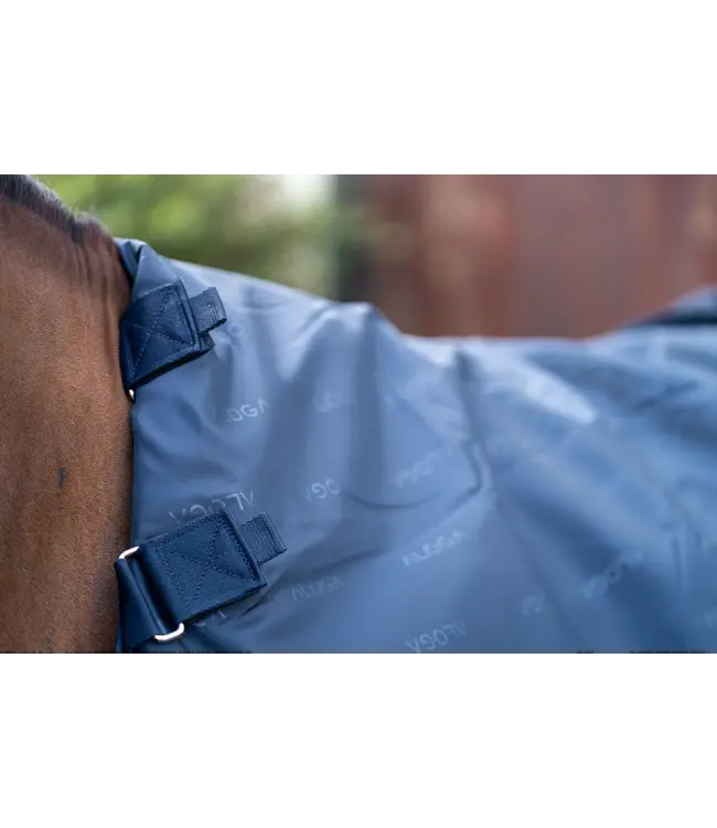 ALOGA PONY PRO TURNOUT 0g & HOOD - Navy & Silver