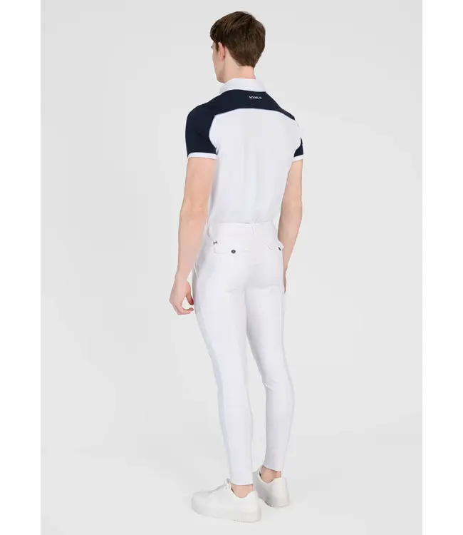 MAXIMILIAN PIVOT SHOW SHIRT - White/Navy