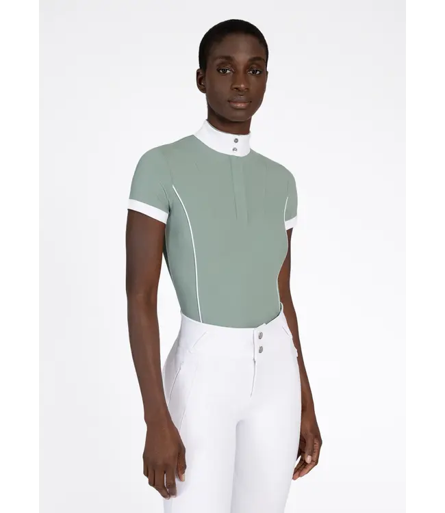 MAXIMILIAN NOVA SHORT SLEEVE SHOW SHIRT - Mint