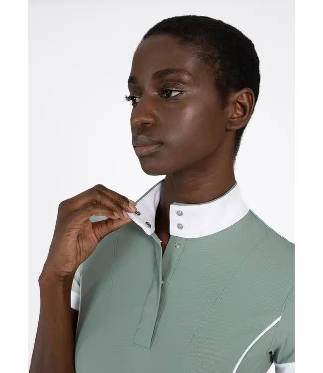 MAXIMILIAN NOVA SHORT SLEEVE SHOW SHIRT - Mint