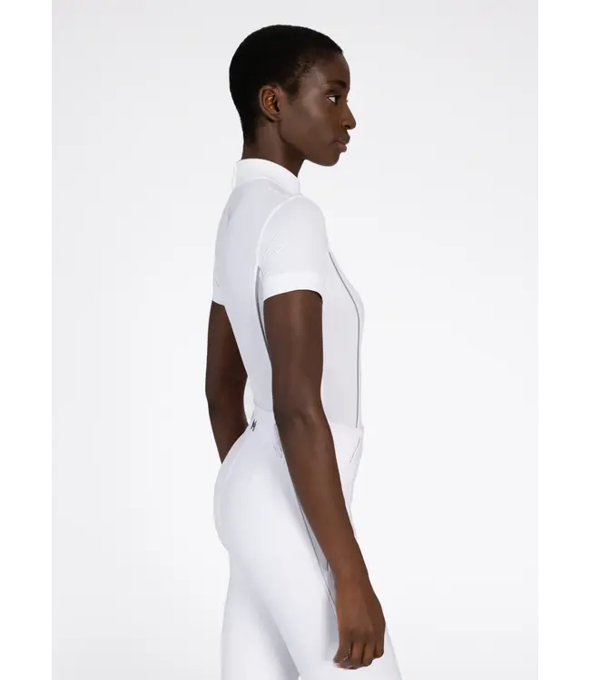 MAXIMILIAN NOVA SHORT SLEEVE SHOW SHIRT - White