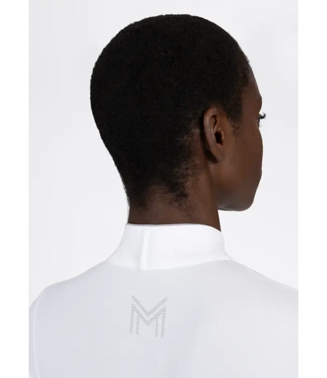 MAXIMILIAN NOVA SHORT SLEEVE SHOW SHIRT - White