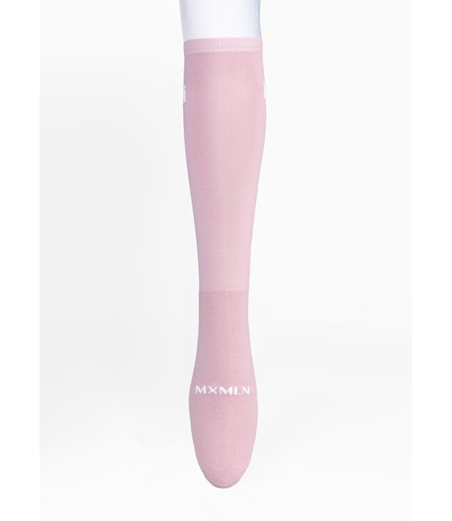 MAXIMILIAN FLAG RIDING SOCKS - Rose