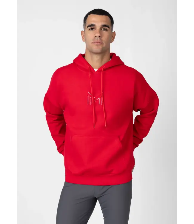 MAXIMILIAN UNISEX ICON OVERSIZED HOODIE - Grenadine