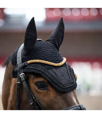 Sandstorm Equestrian SANDSTORM SPARKLE FLY VEIL - Black
